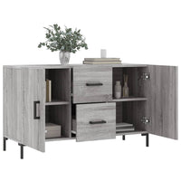 Credenza Grigio Sonoma 100x36x60 cm in Legno Multistrato 828178