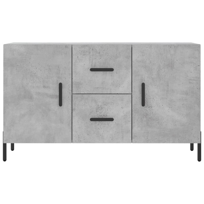 Credenza Grigio Cemento 100x36x60 cm in Legno Multistrato 828184