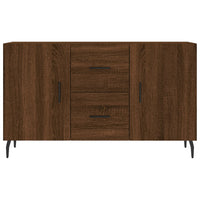 Credenza Rovere Marrone 100x36x60 cm in Legno Multistrato 828195