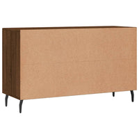 Credenza Rovere Marrone 100x36x60 cm in Legno Multistrato 828195