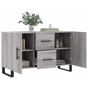 Credenza Grigio Sonoma 100x36x60 cm in Legno Multistrato 828202