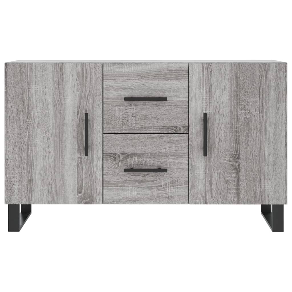 Credenza Grigio Sonoma 100x36x60 cm in Legno Multistrato 828202