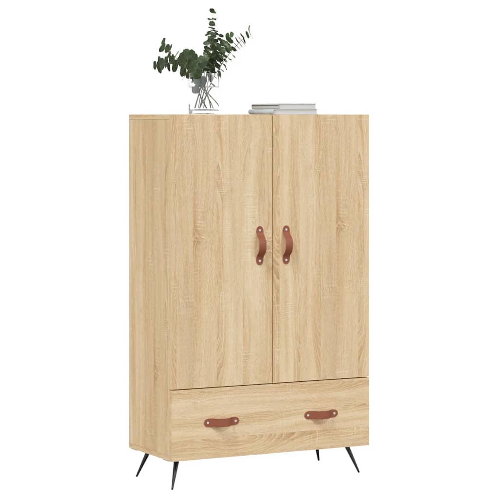 Credenza Rovere Sonoma 69,5x31x115 cm in Legno Multistrato 828207