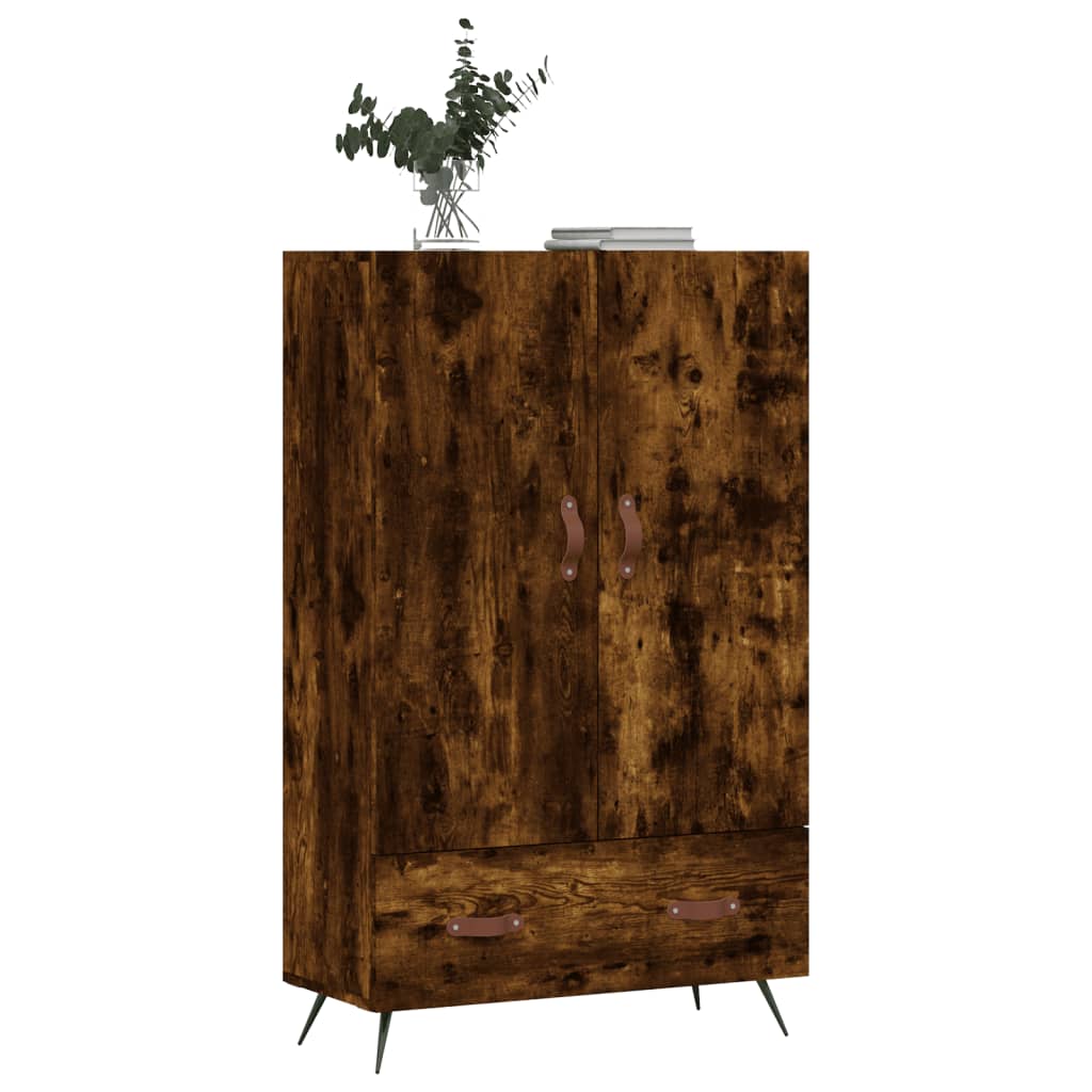 Credenza Rovere Fumo 69,5x31x115 cm in Legno Multistrato 828209