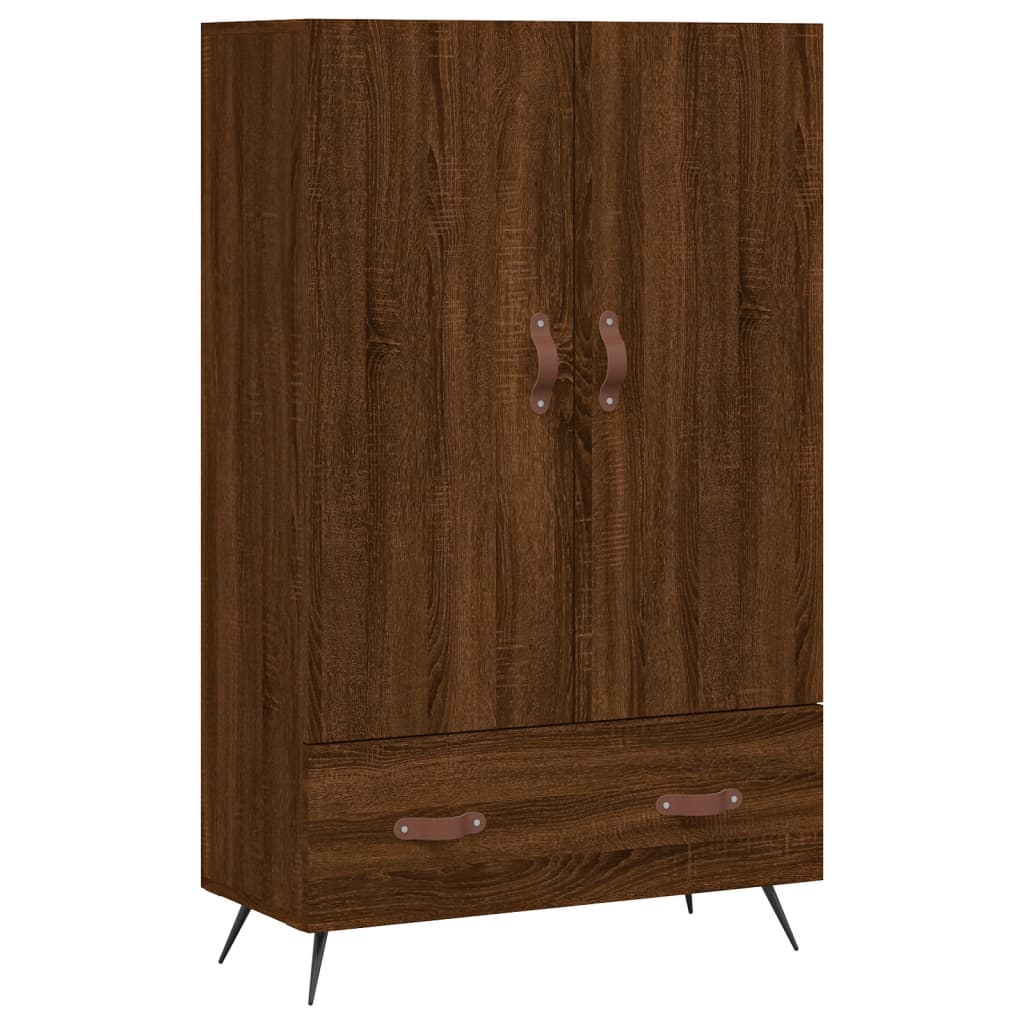 Credenza Rovere Marrone 69,5x31x115 cm in Legno Multistratocod mxl 129276