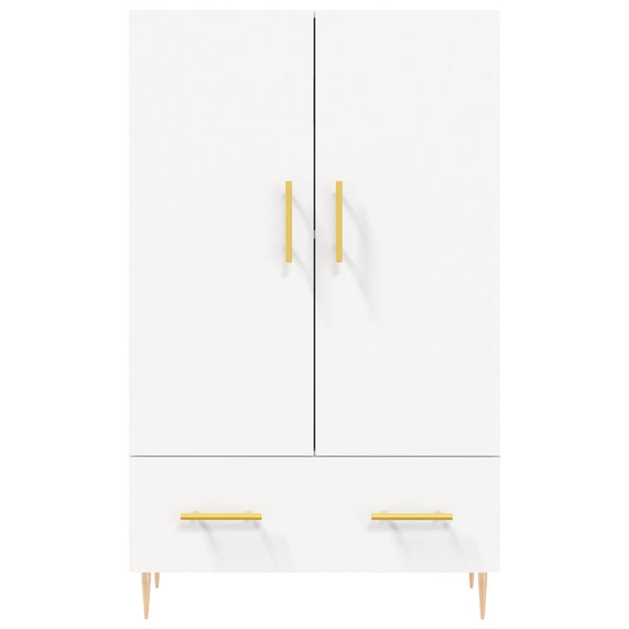 Credenza Bianca 69,5x31x115 cm in Legno Multistrato 828220