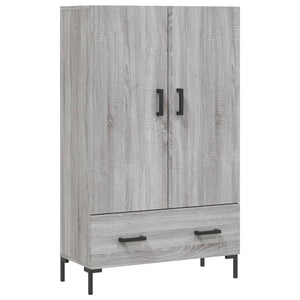 Credenza Grigio Sonoma 69,5x31x115 cm in Legno Multistratocod mxl 104784