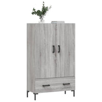 Credenza Grigio Sonoma 69,5x31x115 cm in Legno Multistratocod mxl 104784