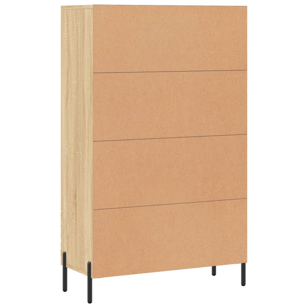 Credenza Rovere Sonoma 69,5x31x115 cm in Legno Multistrato 828247