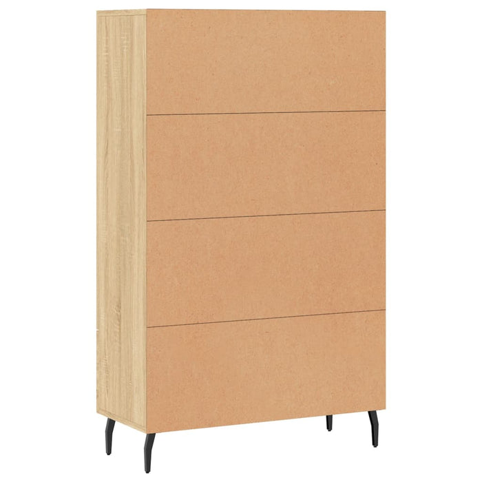 Credenza Rovere Sonoma 69,5x31x115 cm in Legno Multistrato 828255