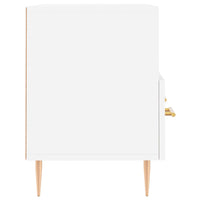 Mobile Porta TV Bianco 80x36x50 cm in Legno Multistrato 828956