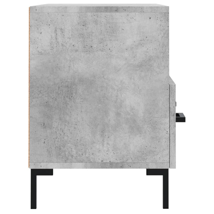 Mobile per TV Grigio Cemento 80x36x50 cm Legno Multistrato 828976