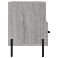 Mobile Porta TV Grigio Sonoma 80x36x50 cm in Legno Multistrato 828986