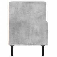 Mobile per TV Grigio Cemento 80x36x50 cm Legno Multistrato 828992