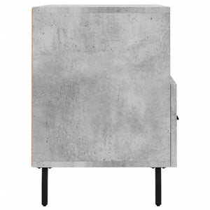 Mobile per TV Grigio Cemento 80x36x50 cm Legno Multistrato 828992