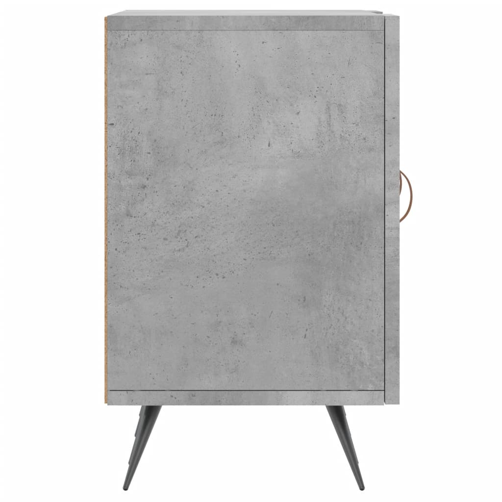 Mobile Porta TV Grigio Cemento 150x30x50cm in Legno Multistrato 829072