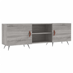 Mobile Porta TV Grigio Sonoma 150x30x50 cm in Legno Multistrato 829074