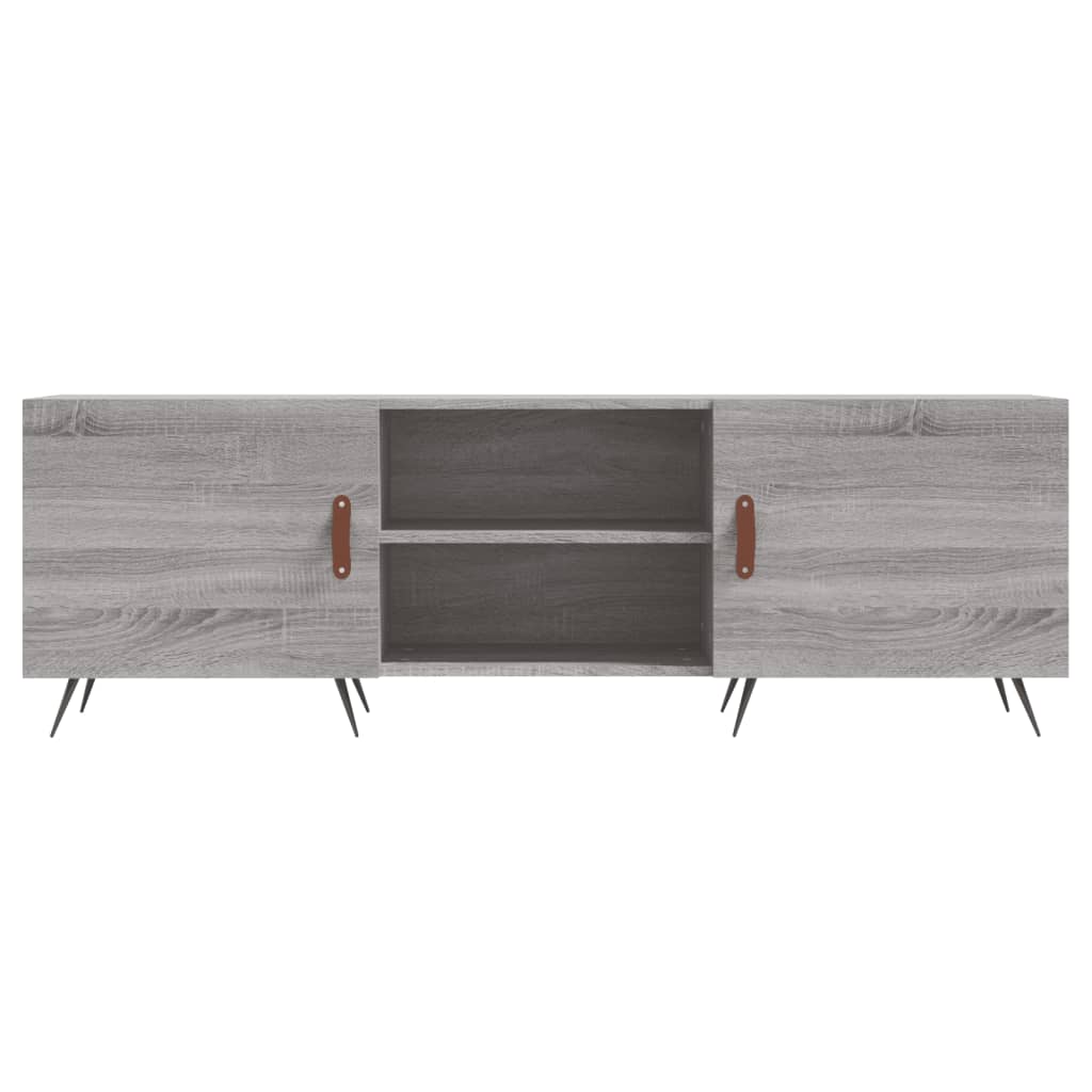 Mobile Porta TV Grigio Sonoma 150x30x50 cm in Legno Multistrato 829074