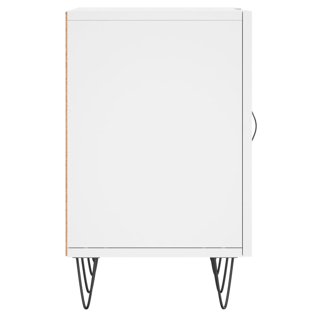 Mobile Porta TV Bianco 150x30x50 cm in Legno Multistrato 829092