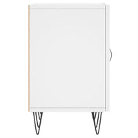 Mobile Porta TV Bianco 150x30x50 cm in Legno Multistrato 829092