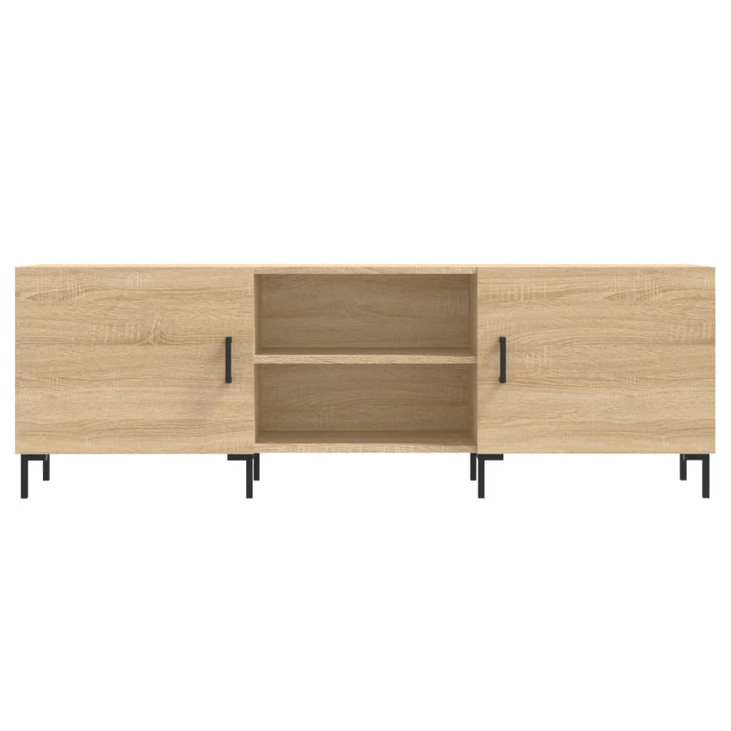 Mobile Porta TV Rovere Sonoma 150x30x50 cm in Legno Multistrato 829103