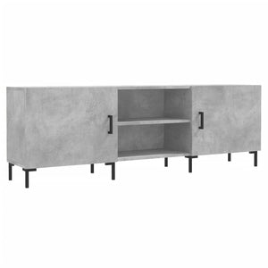 Mobile Porta TV Grigio Cemento 150x30x50cm in Legno Multistrato 829104