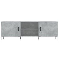 Mobile Porta TV Grigio Cemento 150x30x50cm in Legno Multistrato 829104