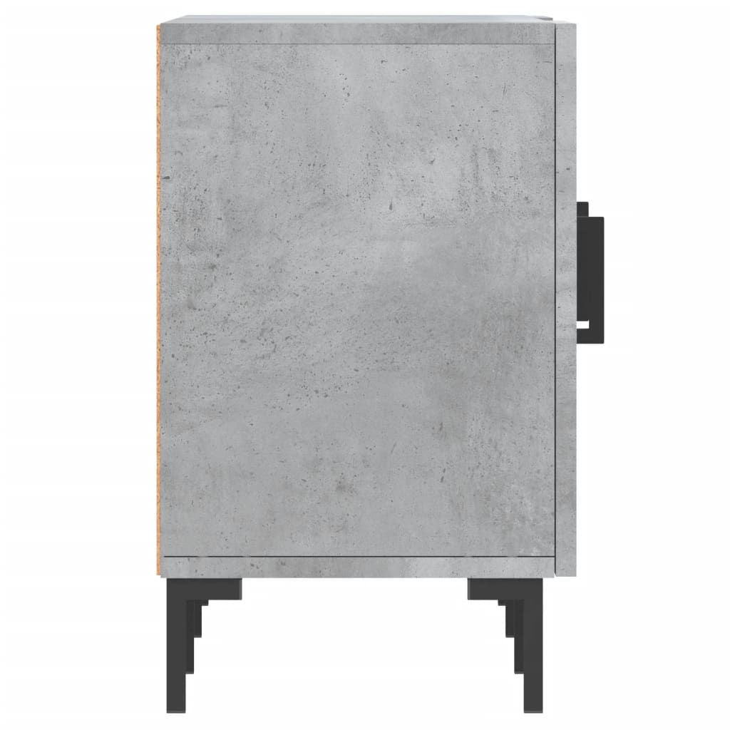 Mobile Porta TV Grigio Cemento 150x30x50cm in Legno Multistrato 829104