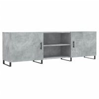 Mobile Porta TV Grigio Cemento 150x30x50cm in Legno Multistratocod mxl 80107