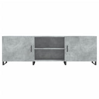 Mobile Porta TV Grigio Cemento 150x30x50cm in Legno Multistrato 829120