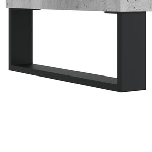 Mobile Porta TV Grigio Cemento 150x30x50cm in Legno Multistrato 829120