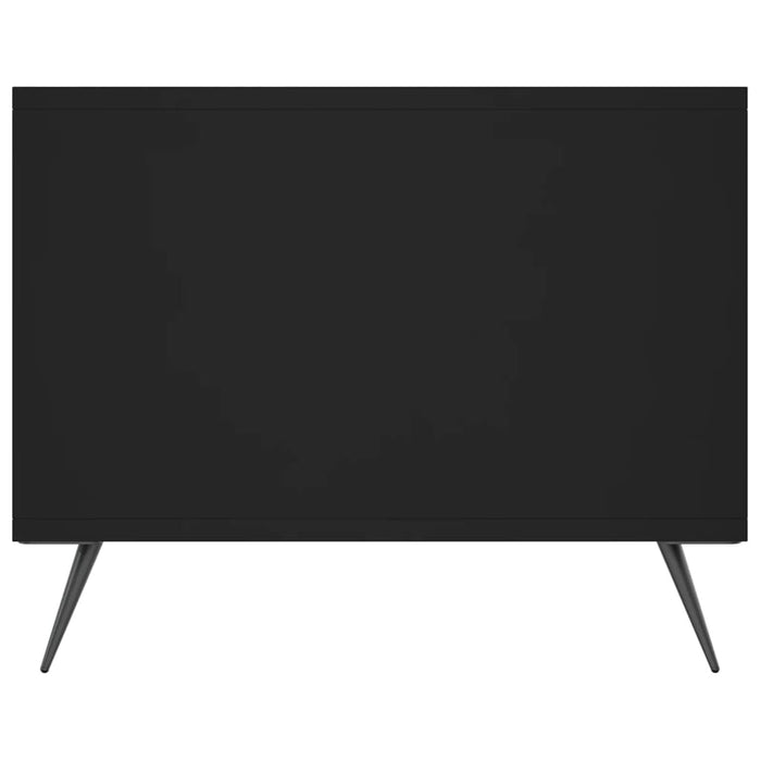 Tavolino da Salotto Nero 102x50x40 cm in Legno Multistrato 829269