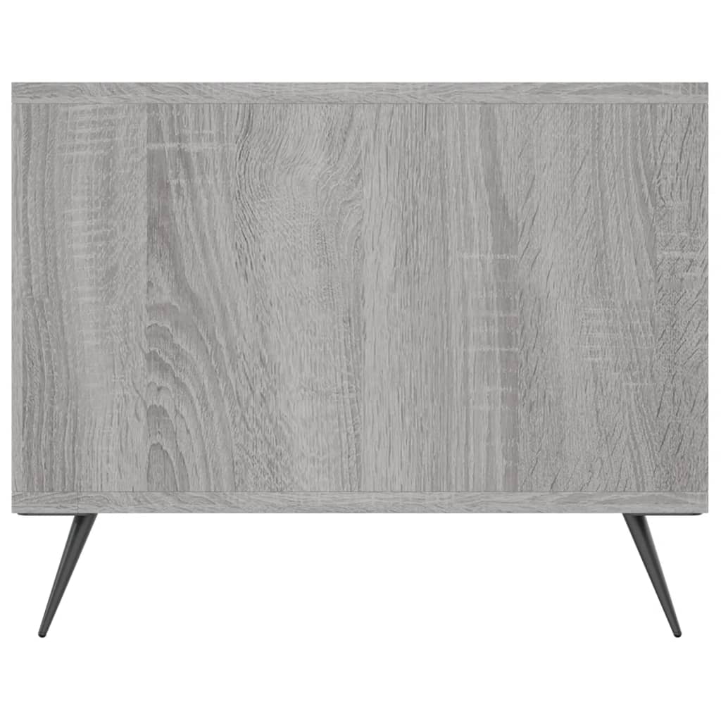 Tavolino da Salotto Grigio Sonoma 102x50x40cm Legno Multistrato 829274