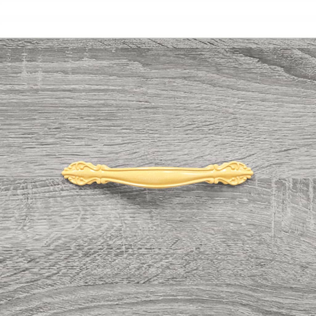 Tavolino da Salotto Grigio Sonoma 102x50x40cm Legno Multistrato 829282