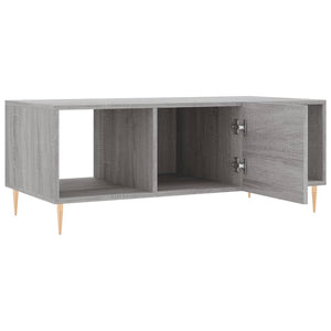 Tavolino da Salotto Grigio Sonoma 102x50x40cm Legno Multistrato 829290