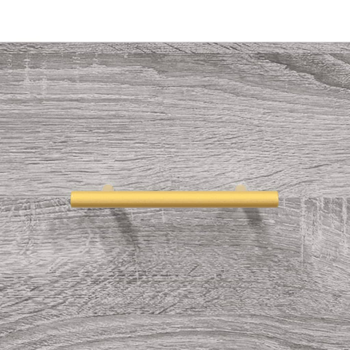 Tavolino da Salotto Grigio Sonoma 102x50x40cm Legno Multistrato 829290