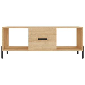 Tavolino da Salotto Rovere Sonoma 102x50x40cm Legno Multistrato 829311