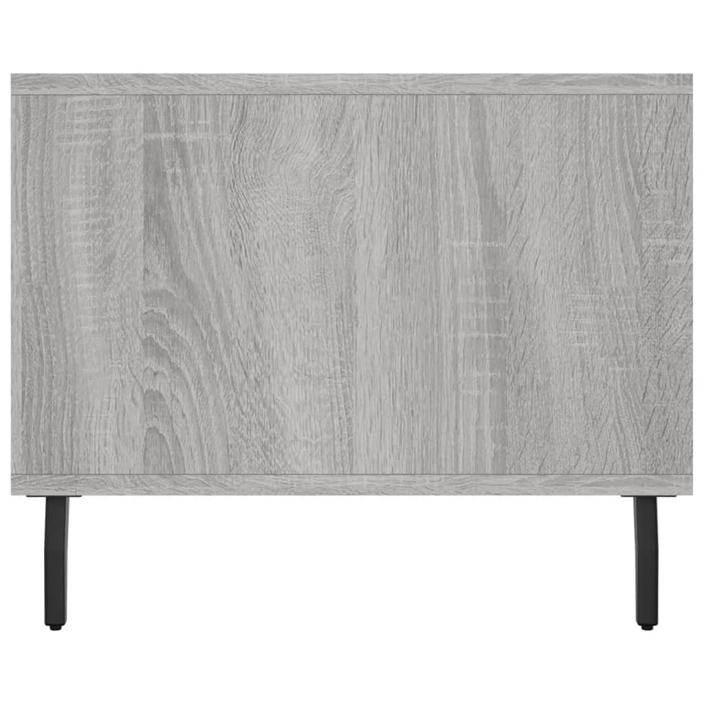 Tavolino da Salotto Grigio Sonoma 102x50x40cm Legno Multistrato 829322