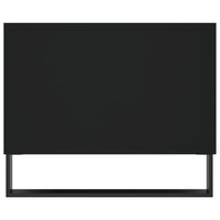 Tavolino da Salotto Nero 102x50x40 cm in Legno Multistrato 829325