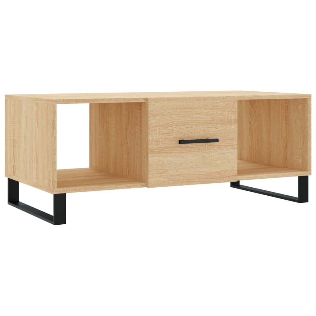 Tavolino da Salotto Rovere Sonoma 102x50x40cm Legno Multistratocod mxl 128500