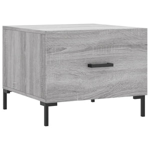 Tavolino da Salotto Grigio Sonoma 50x50x40 cm Legno Multistrato 829408