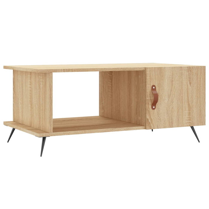 Tavolino da Salotto Rovere Sonoma 90x50x40 cm Legno Multistratocod mxl 128340