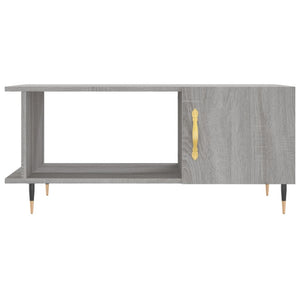 Tavolino da Salotto Grigio Sonoma 90x50x40 cm Legno Multistrato 829474