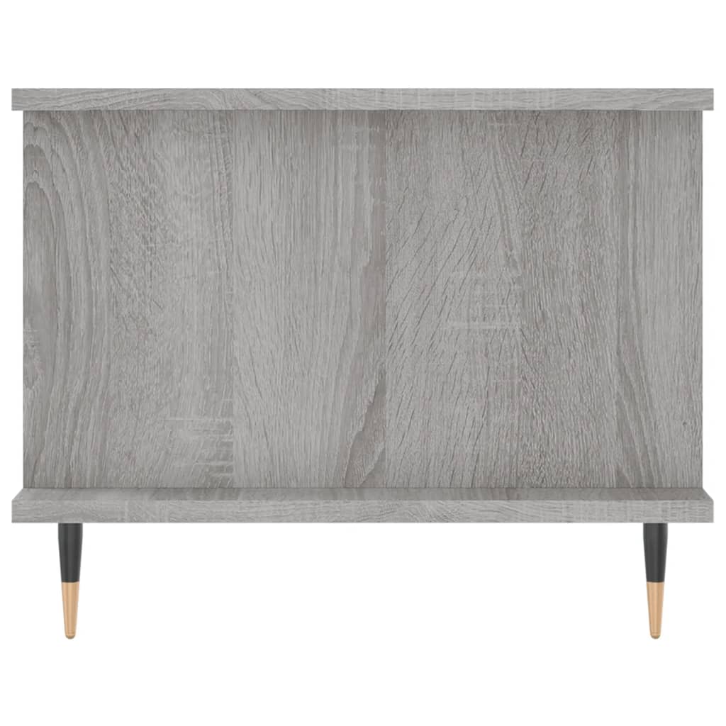 Tavolino da Salotto Grigio Sonoma 90x50x40 cm Legno Multistrato 829474