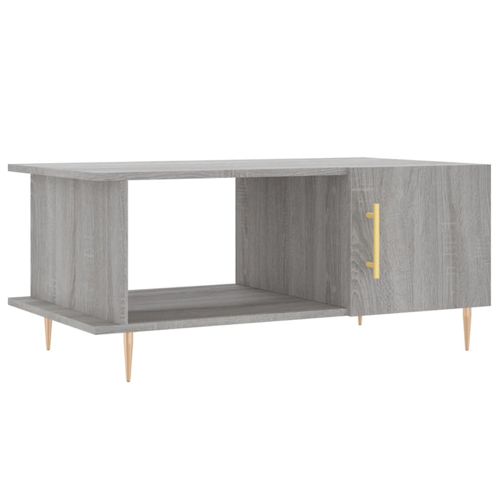 Tavolino da Salotto Grigio Sonoma 90x50x40 cm Legno Multistratocod mxl 129303