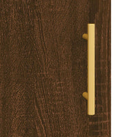 Tavolino da Salotto Rovere Marrone 90x50x40cm Legno Multistrato 829483