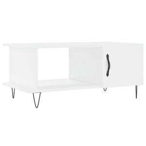 Tavolino da Salotto Bianco 90x50x40 cm in Legno Multistratocod mxl 79621