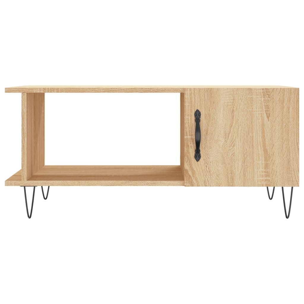 Tavolino da Salotto Rovere Sonoma 90x50x40 cm Legno Multistrato 829487