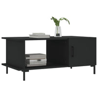 Tavolino da Salotto Nero 90x50x40 cm in Legno Multistratocod mxl 103075