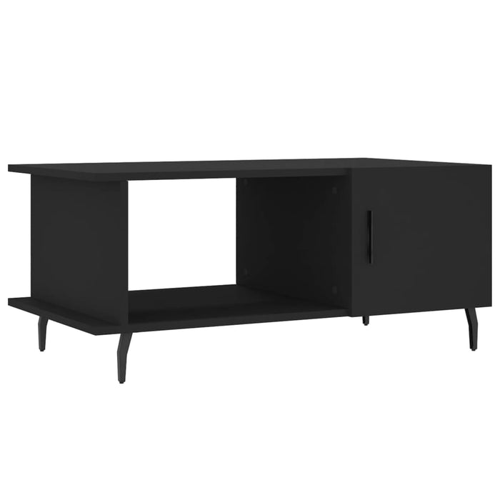 Tavolino da Salotto Nero 90x50x40 cm in Legno Multistratocod mxl 79172